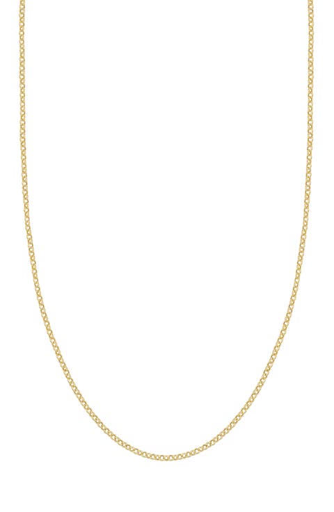 14K Gold Rolo Chain Necklace (Nordstrom Exclusive)