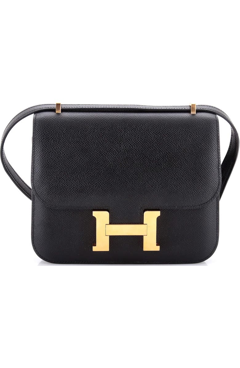 Pre-Owned Hermes Constance Bag Epsom 18, Main, color, Noir