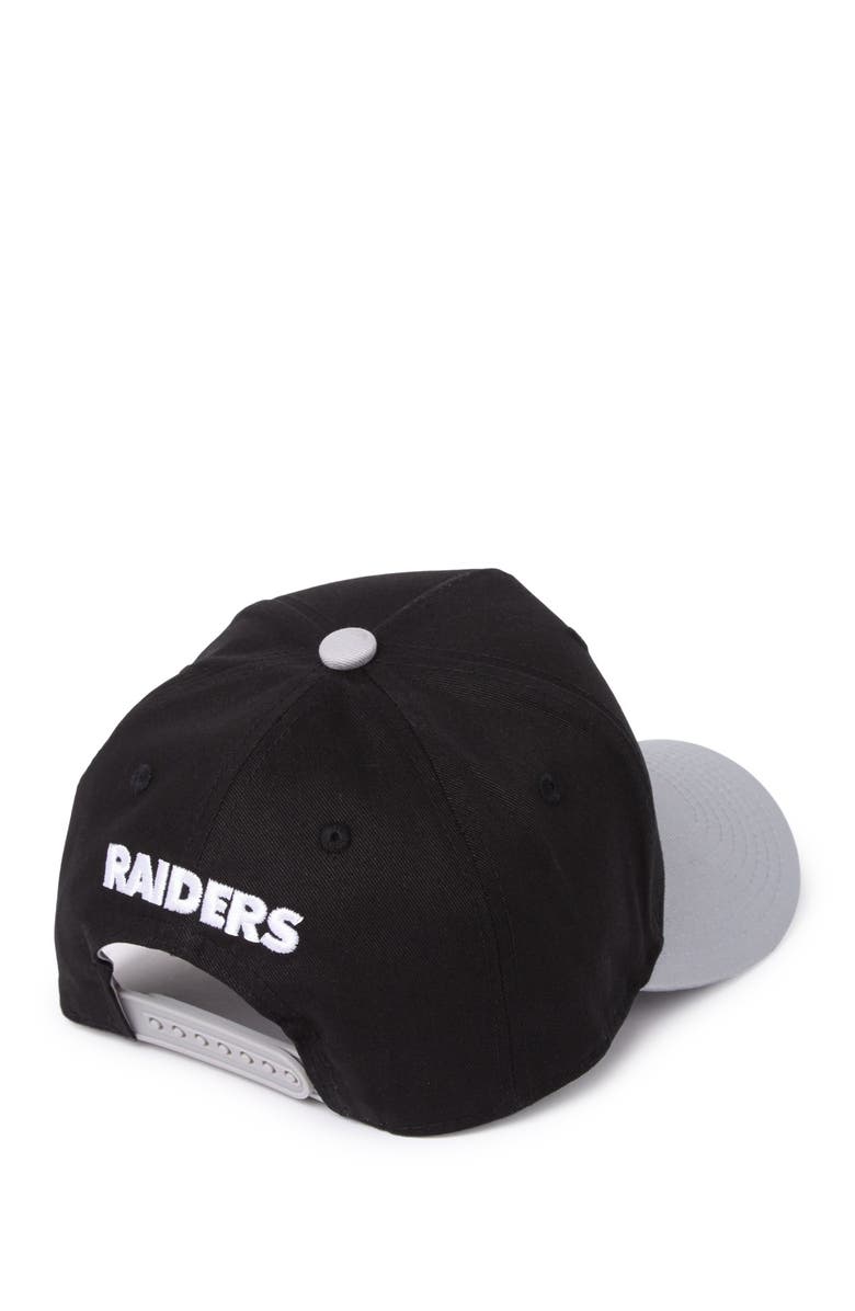 NFL Las Vegas Raiders Snapback Hat, Alternate, color, 