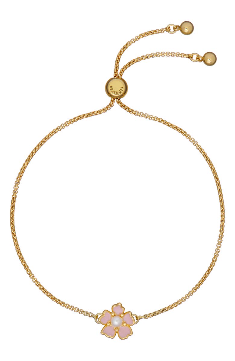 Ted Baker Petial Painted Flower Slider Bracelet, Main, color,