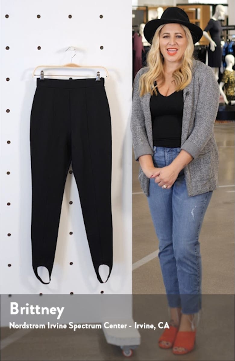 Ponte Stirrup Leggings, sales video thumbnail