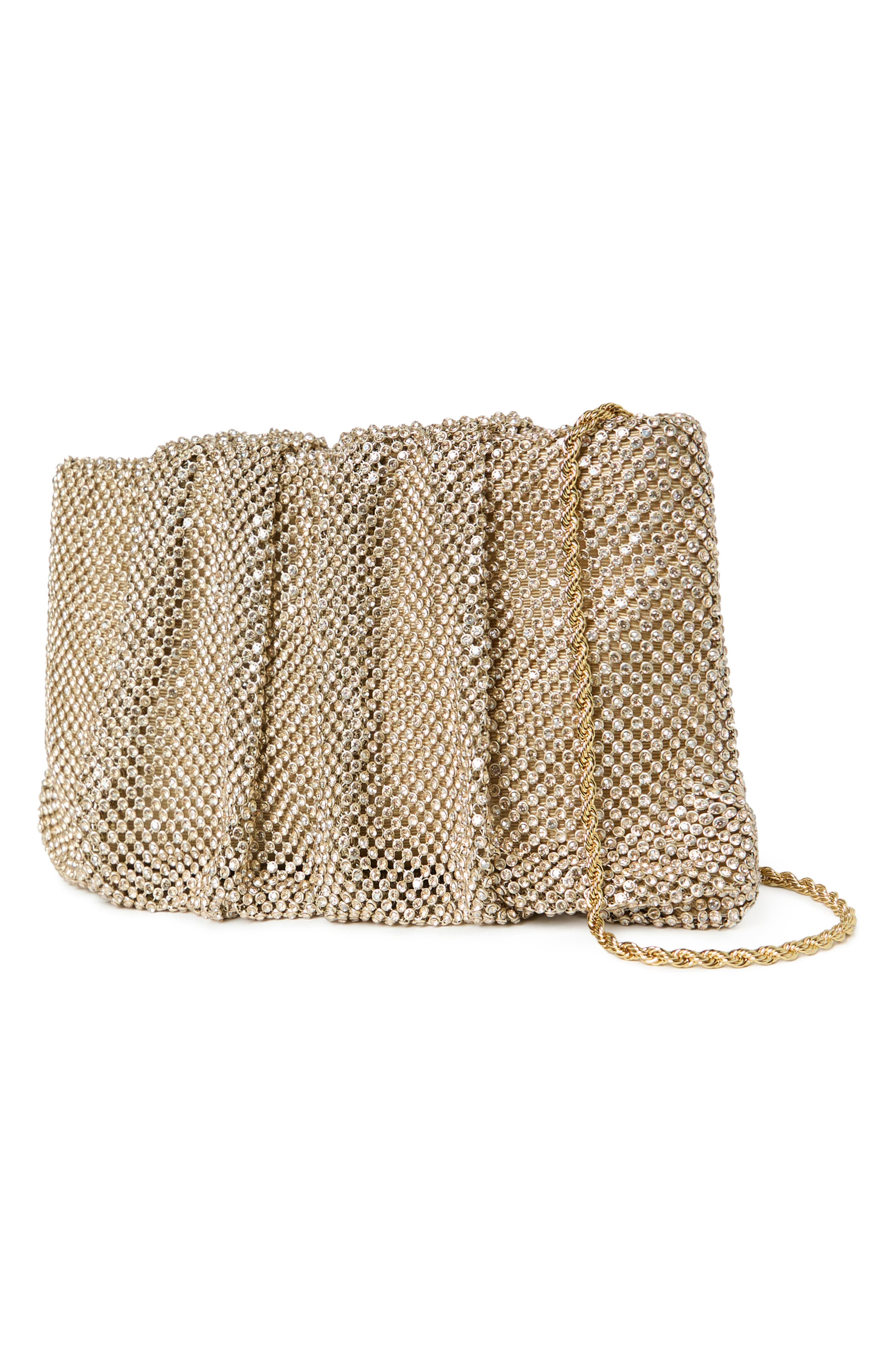 Serena Clutch, Alternate, color, SHADOW GOLD