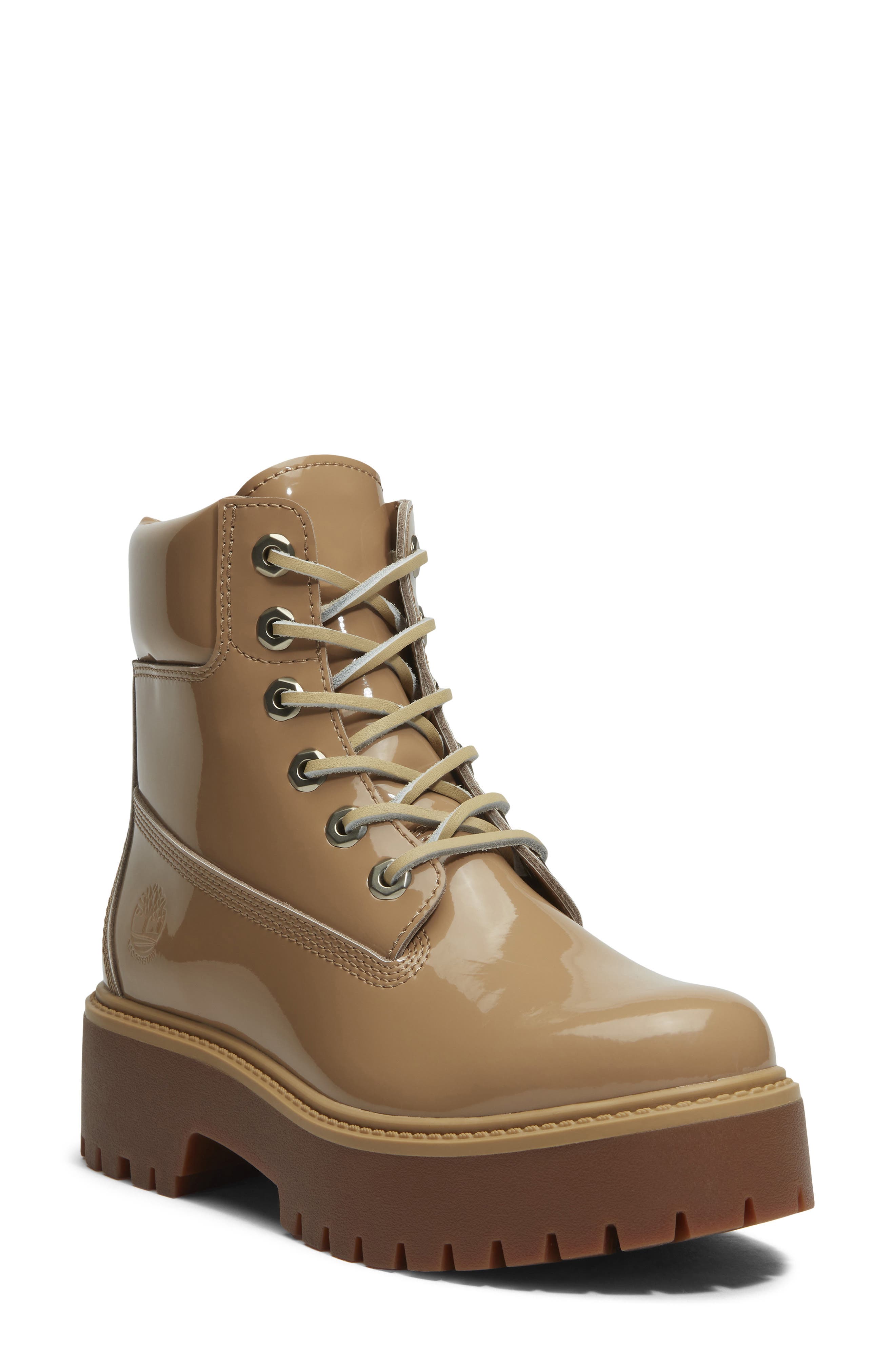  Md Beige Patent Leather