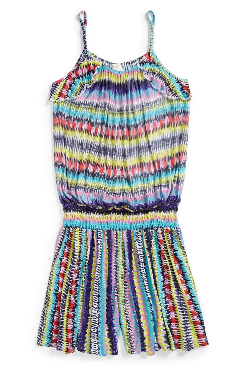 'Naomi' Romper, Alternate, color, PRINT