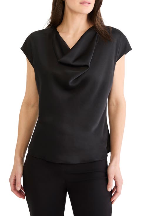 Day Gloss Drape Neck Top