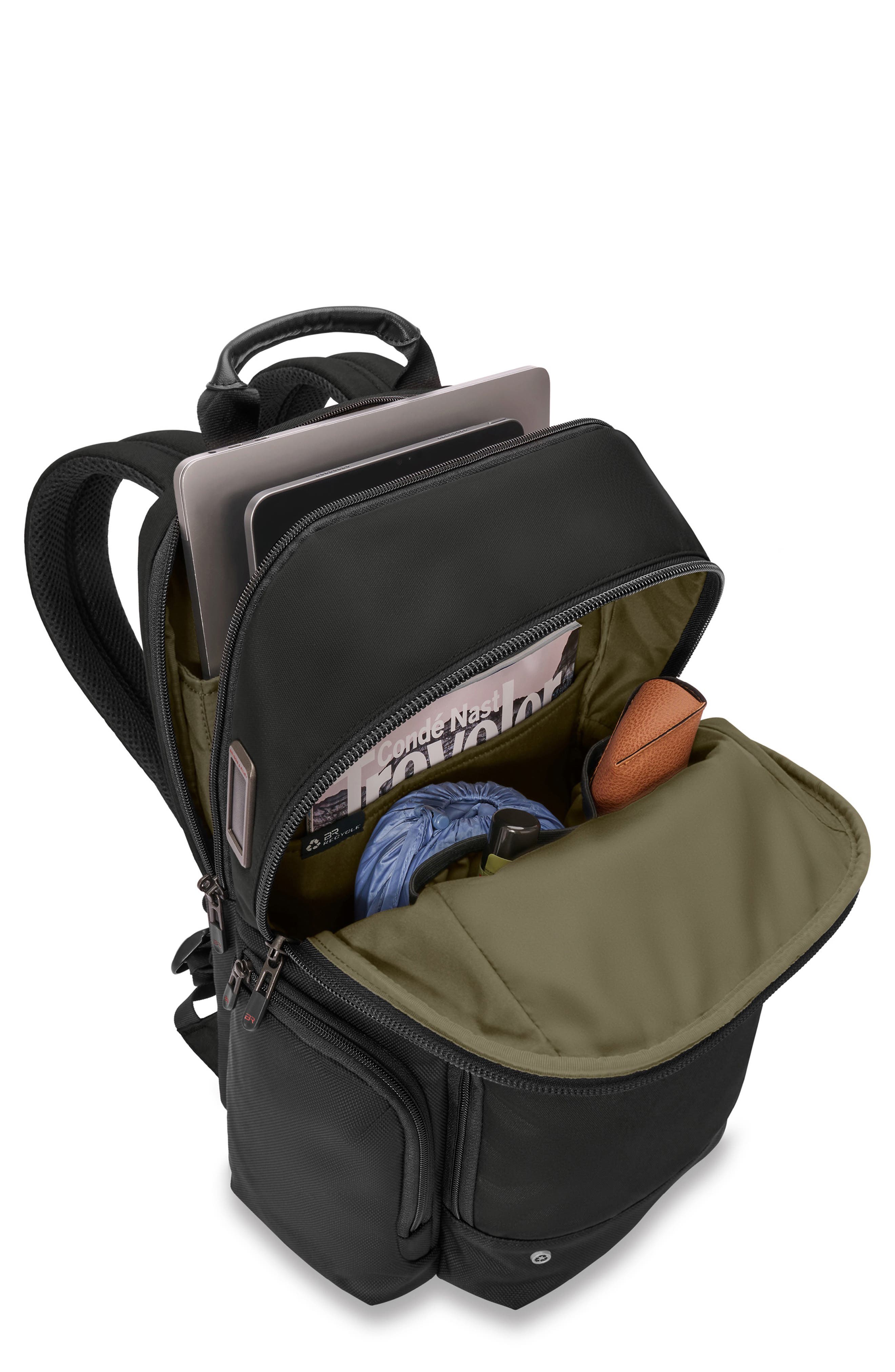 Briggs & Riley HTA Medium Cargo Backpack, Alternate, color, Black