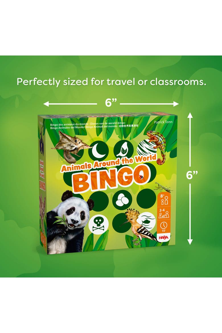 Animals of the World Bingo, Alternate, color, Multi