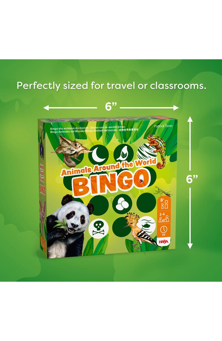 HABA Animals of the World Bingo, Alternate, color, Multi