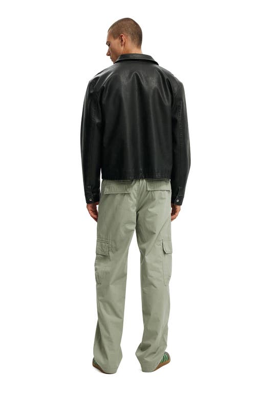 Shop Cotton On Knox Baggy Cargo Pant In Soft Green