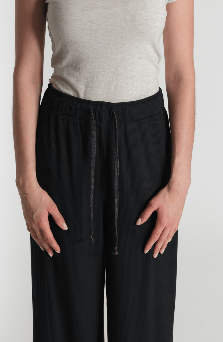 LEISURE LAB Modal Rib Flow Pant, Alternate, color, 