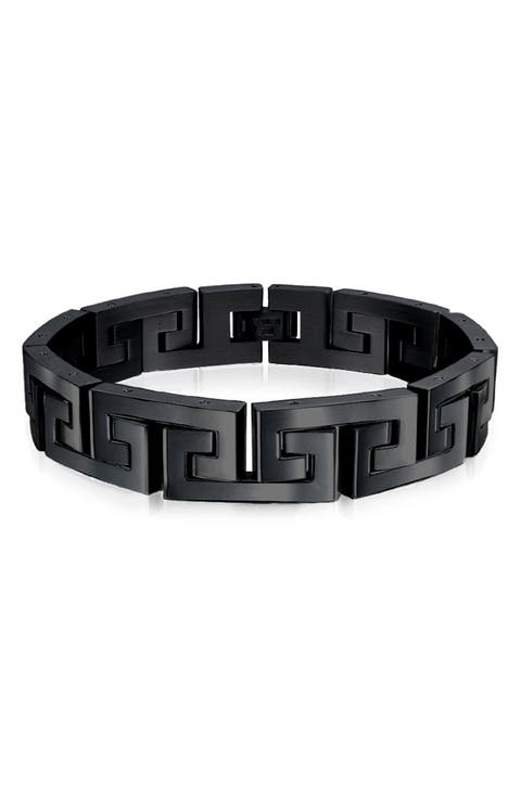 Men's Greek Key Bracelet