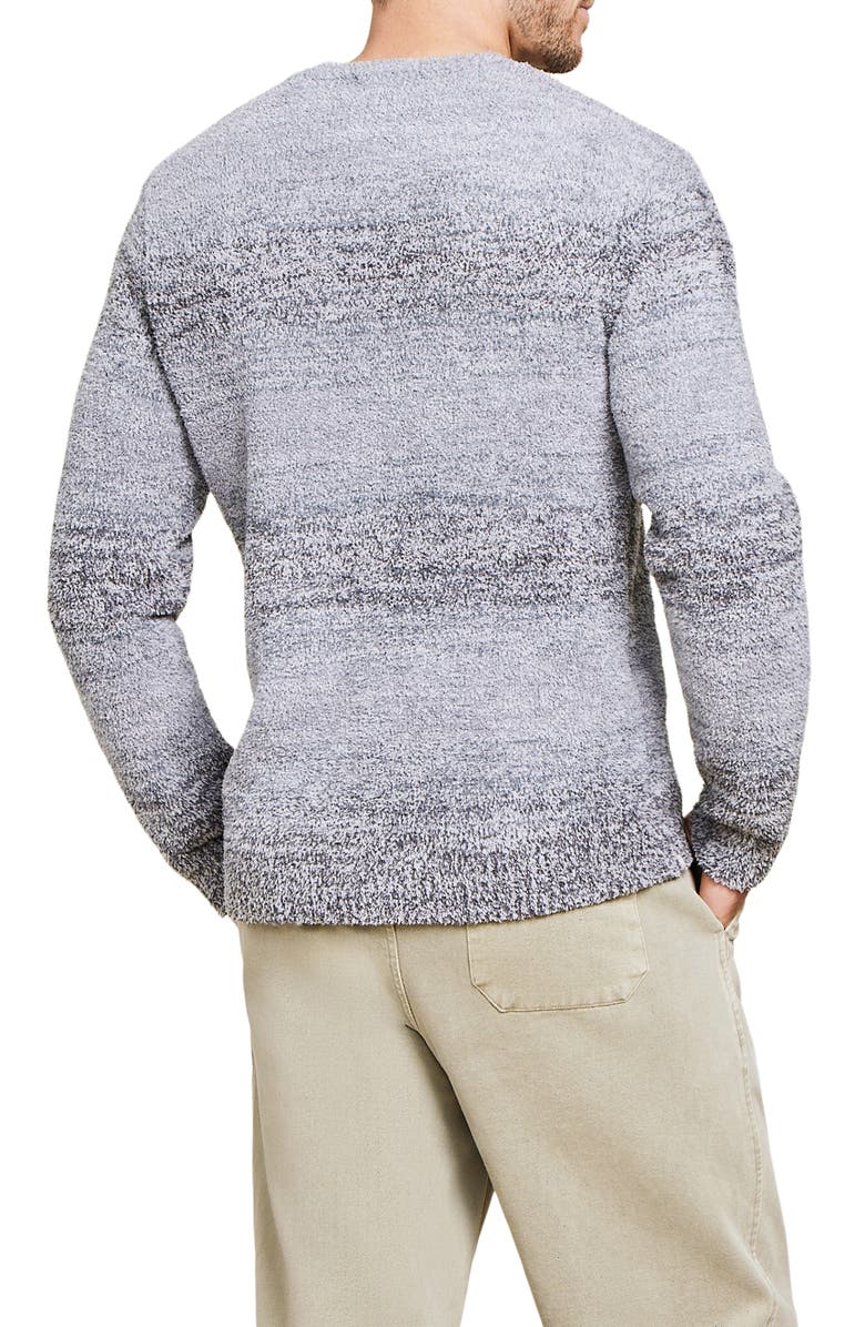 Barefoot Dreams<sup>®</sup> CozyChic<sup>®</sup> Ombré Stripe Sweatshirt, Alternate, color, 