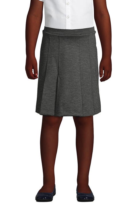 School Uniform Girls Ponte Pleat Skirt