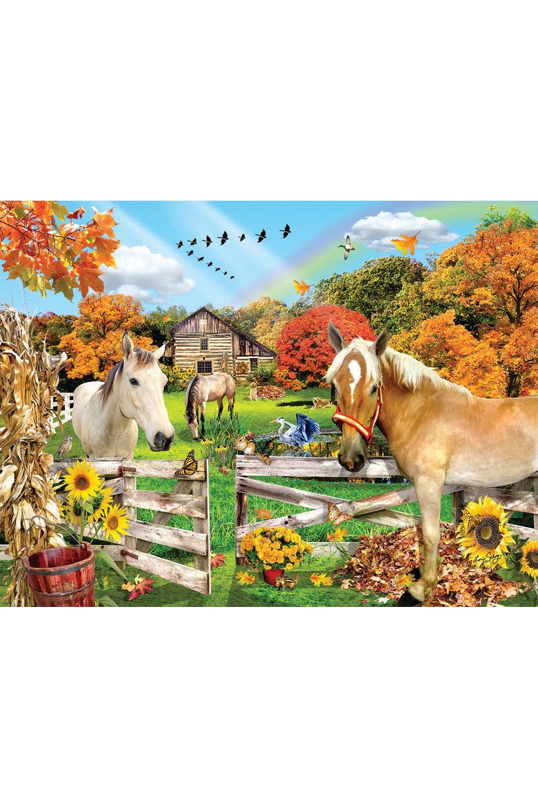Out in the Pasture 500 piece Jigsaw Puzzle for Adults, Alternate, color, Multicolor