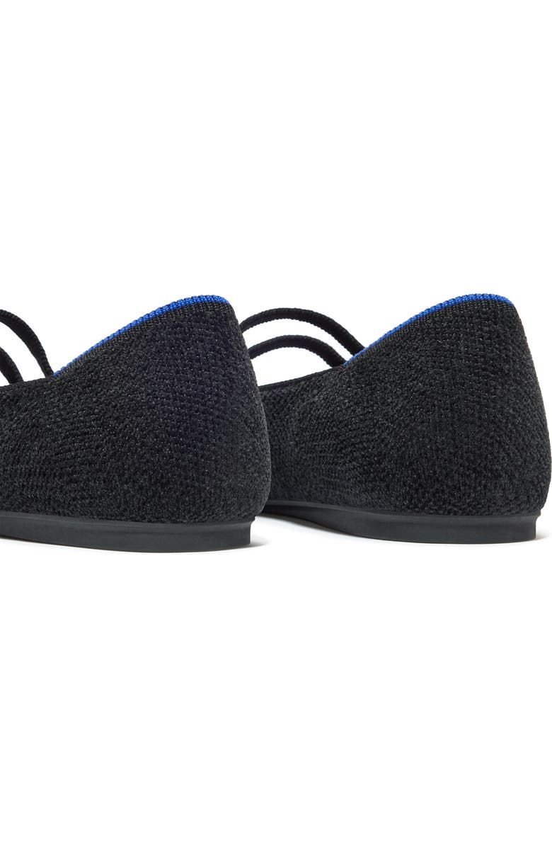 Rothy's The ReVelvet Double Buckle Mary Jane, Alternate, color, Revelvet Black