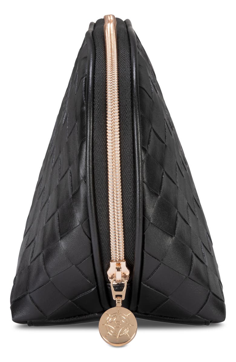 Stephanie Johnson Belize Raven Lola Makeup Bag, Alternate, color, Black