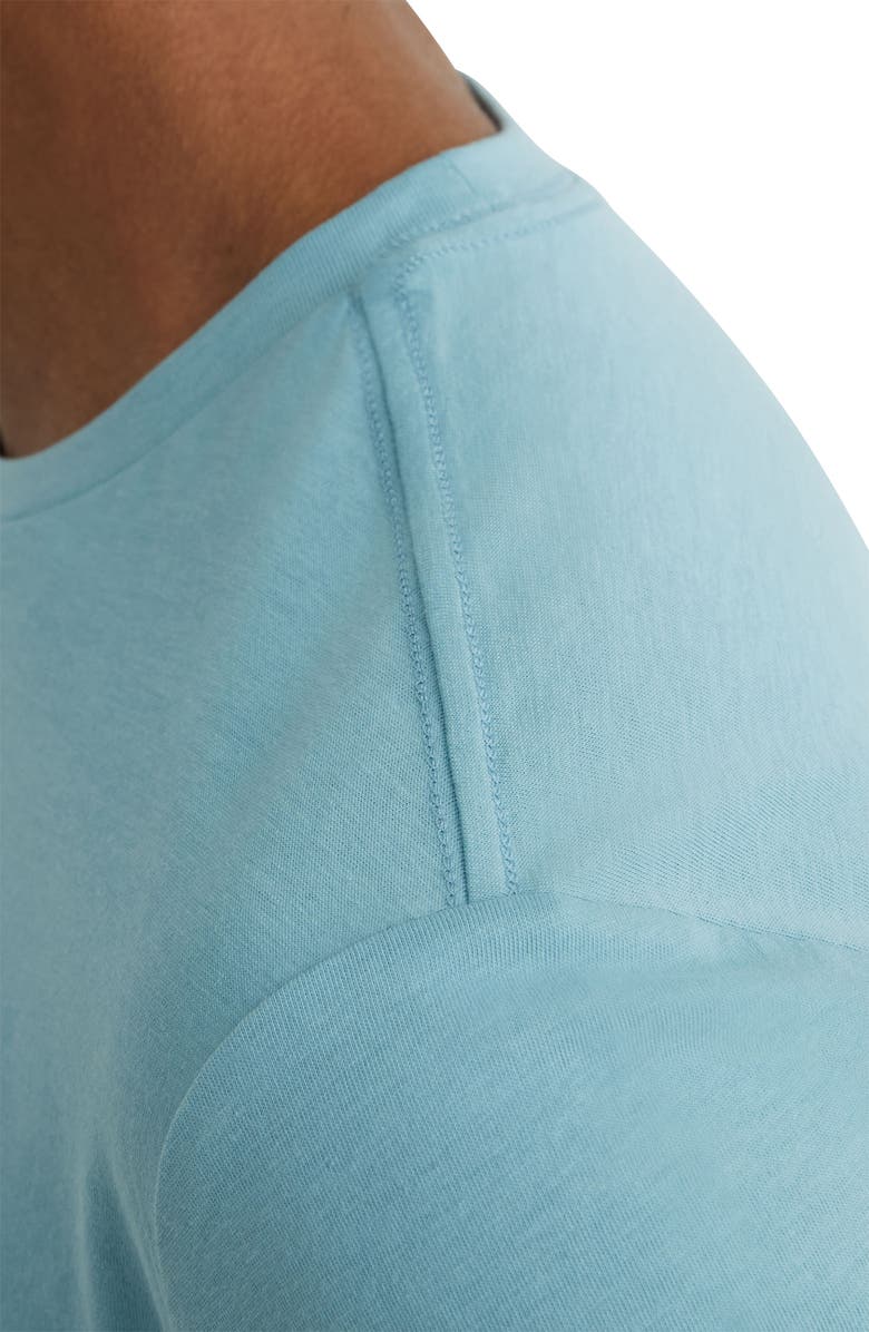 Reiss Bless Cotton T-Shirt, Alternate, color, Sea Blue