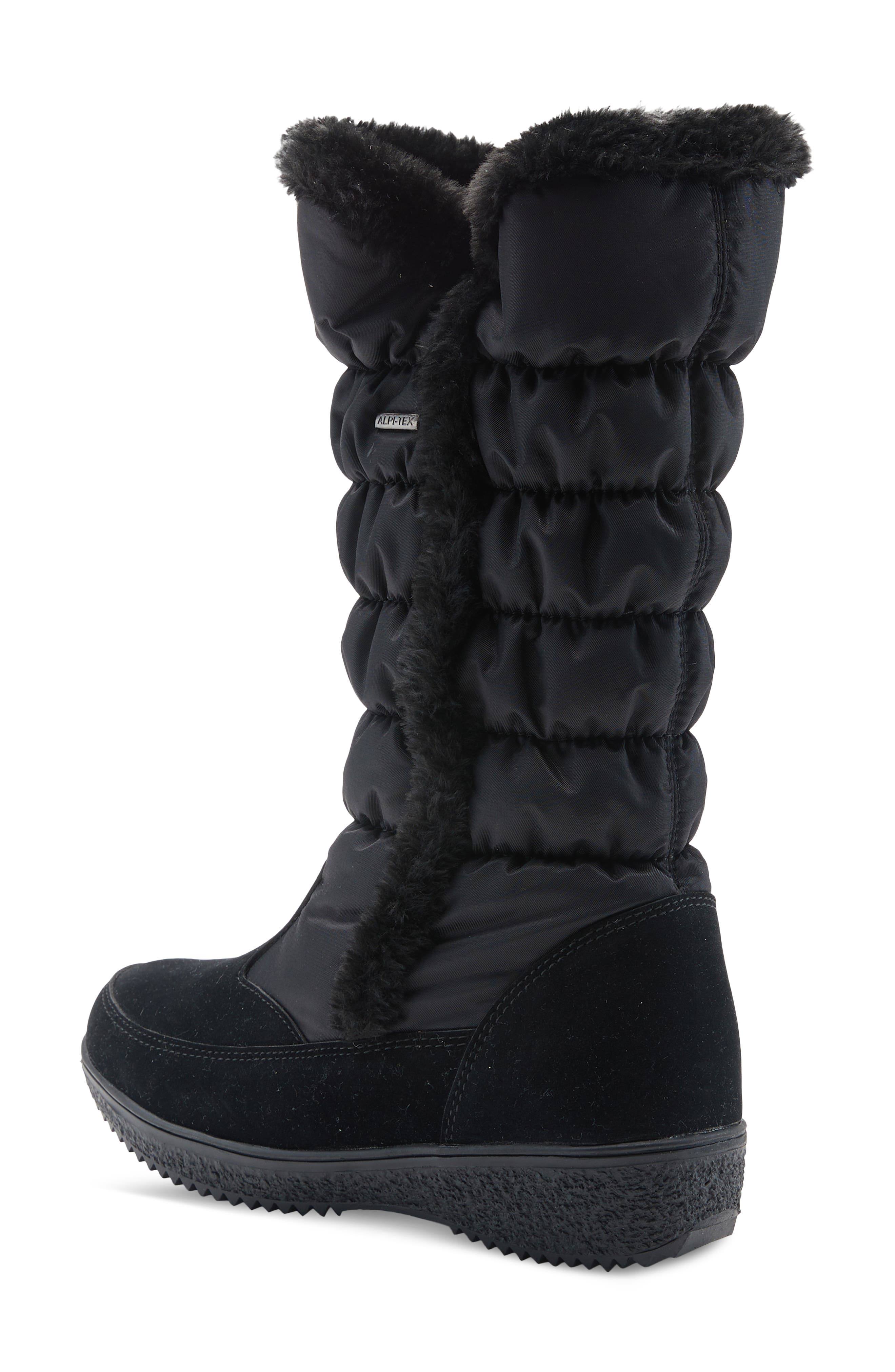 Flexus by Spring Step Citywalk Waterproof Faux Fur Lined Puffer Boot, Alternate, color, 