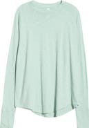 Zella Relaxed Washed 2.0 Long Sleeve Slub Tee