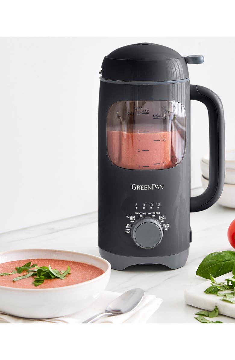 GreenPan Better Blend Milk Maker, Alternate, color, Graphite