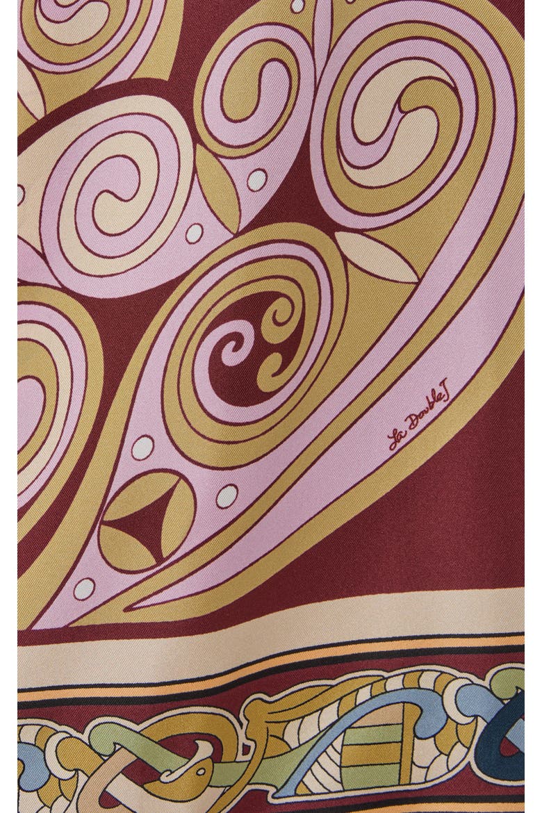 Roy Dress, Alternate, color, Kells Swirl Placée Burgundy