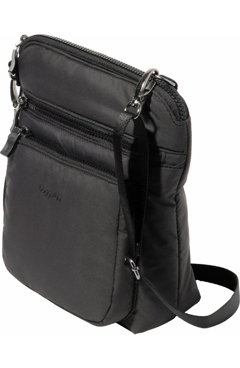 BAGGALLINI Modern Pocket Crossbody Bag, Alternate, color, Black Puff