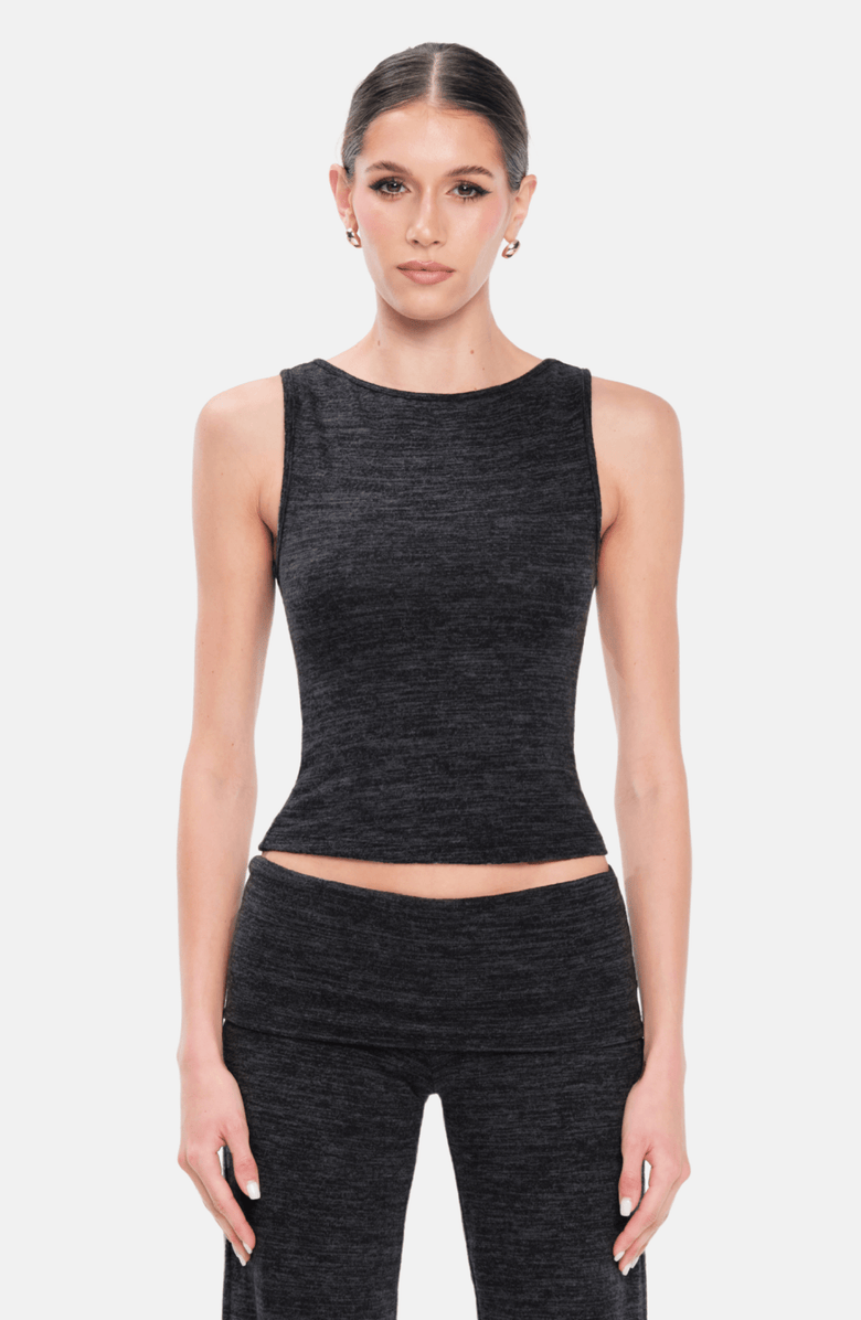 OW Collection NITA Knit Tank Top, Main, color, Dark Grey
