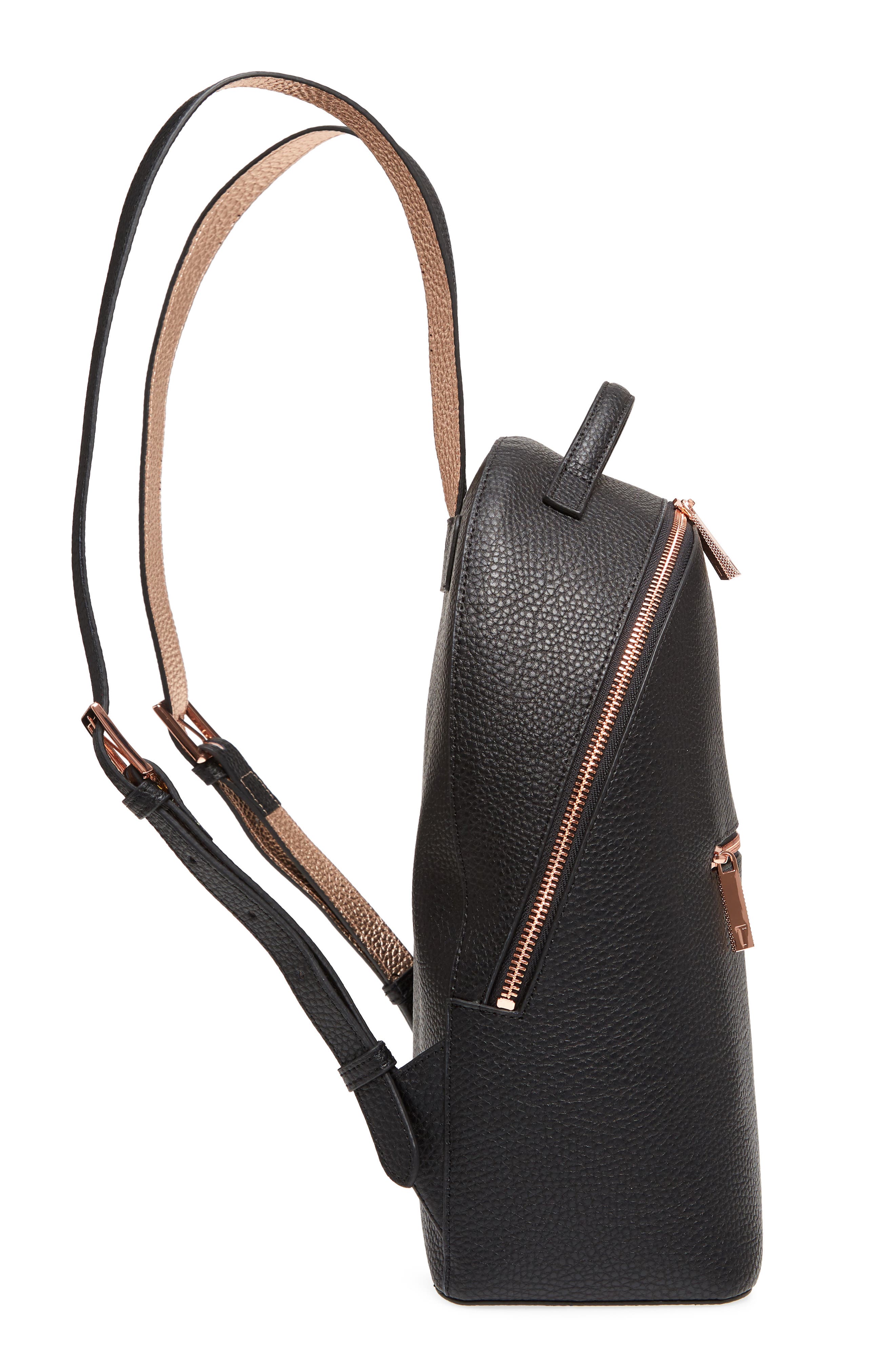 Ted Baker London Leather Backpack, Alternate, color, 