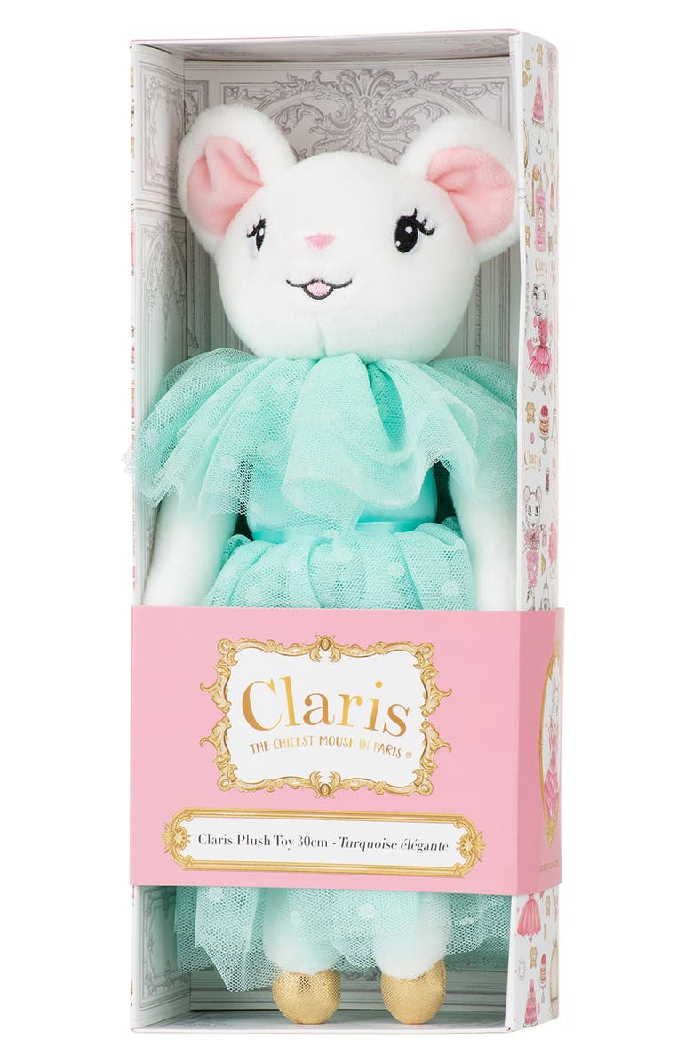 Claris the Mouse Kids' Claris the Mouse Plush Doll, Main, color, Turquoise