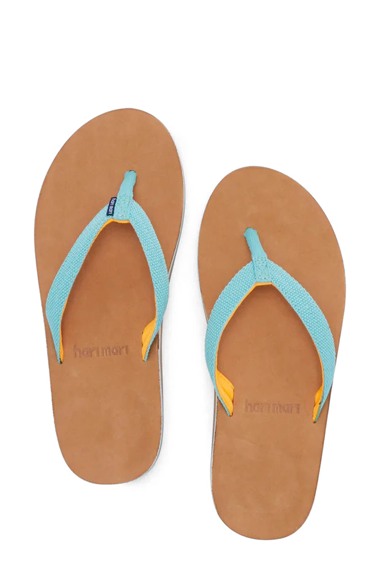 hari mari Scouts Flip Flop, Alternate, color, Mint Orange