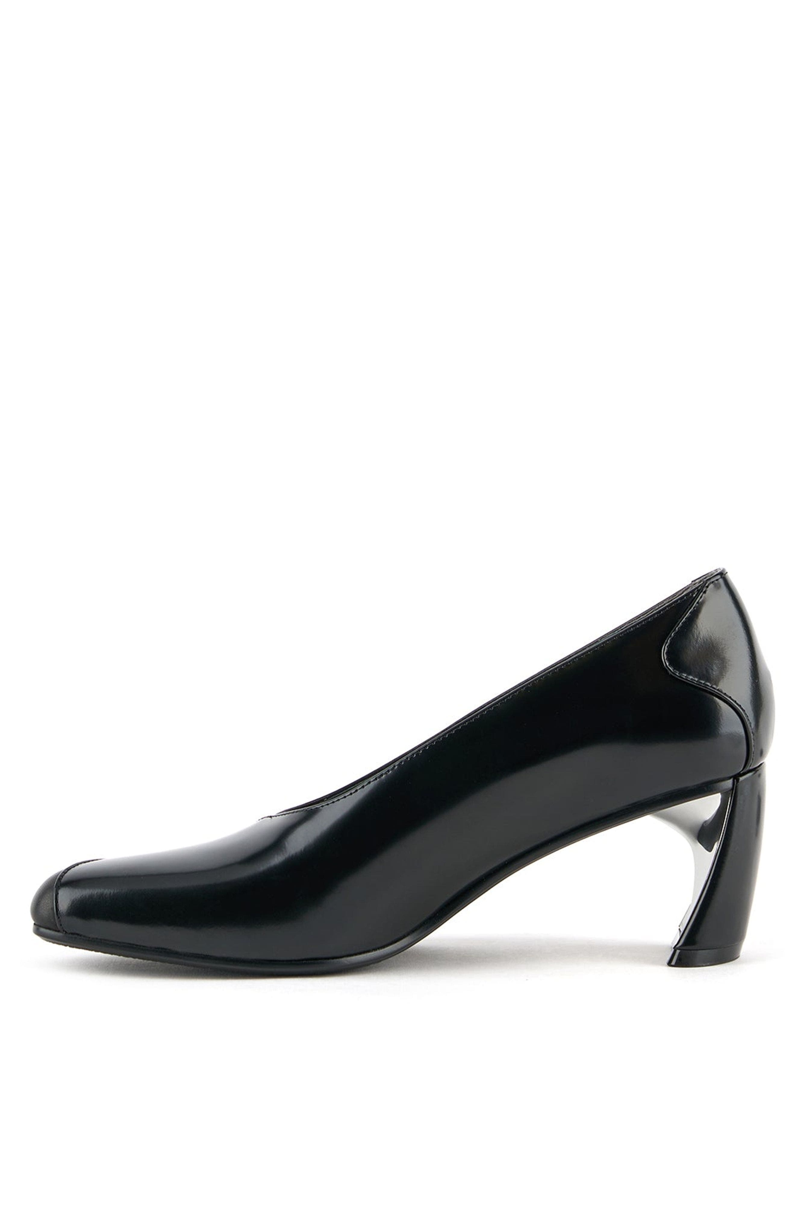 United Nude Zuma Dana Mid Pumps, Alternate, color, Black + Silver