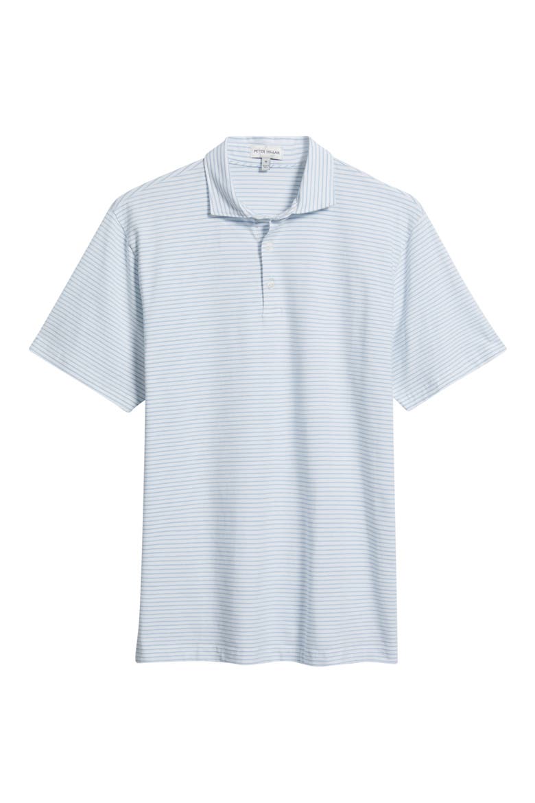 Crown Flex Pima Cotton Blend Polo, Alternate, color, WHITE