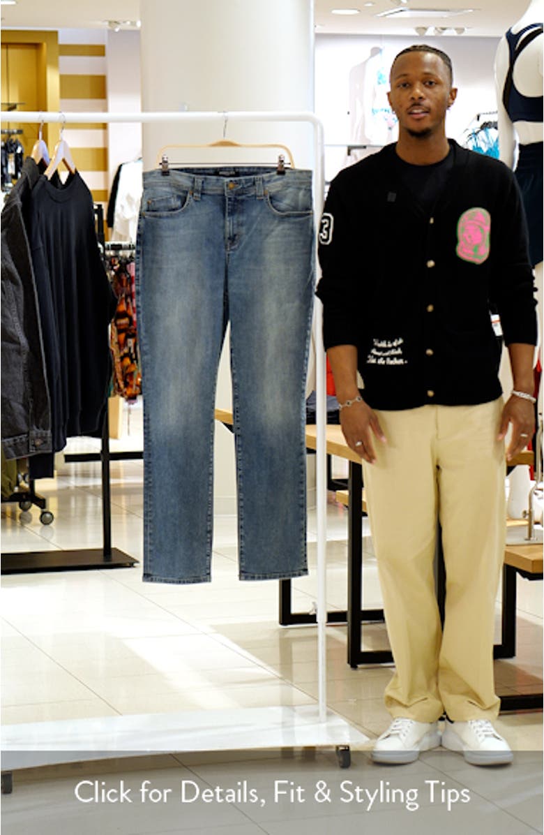 Jimmy Slim Straight Leg Jeans, sales video thumbnail