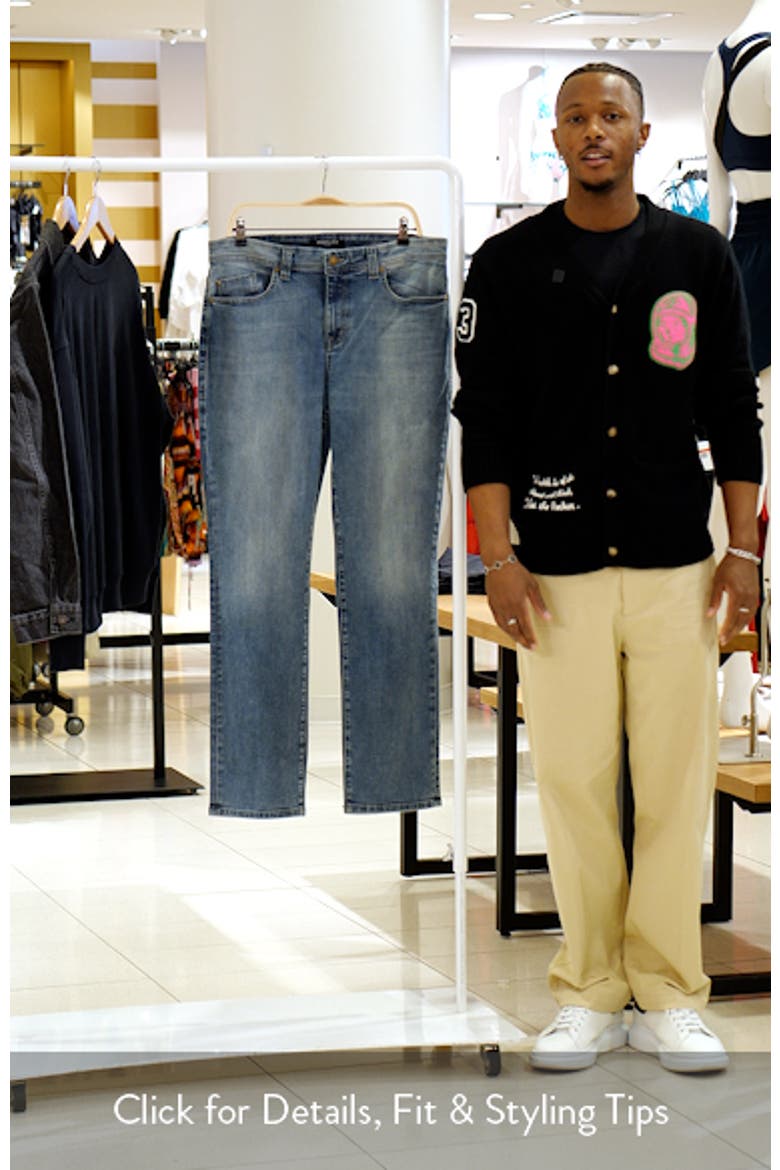 Jimmy Slim Straight Leg Jeans video