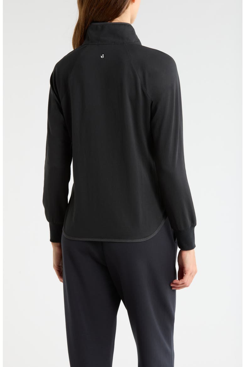 Ellis Colorblock Pullover, Alternate, color, BLACK