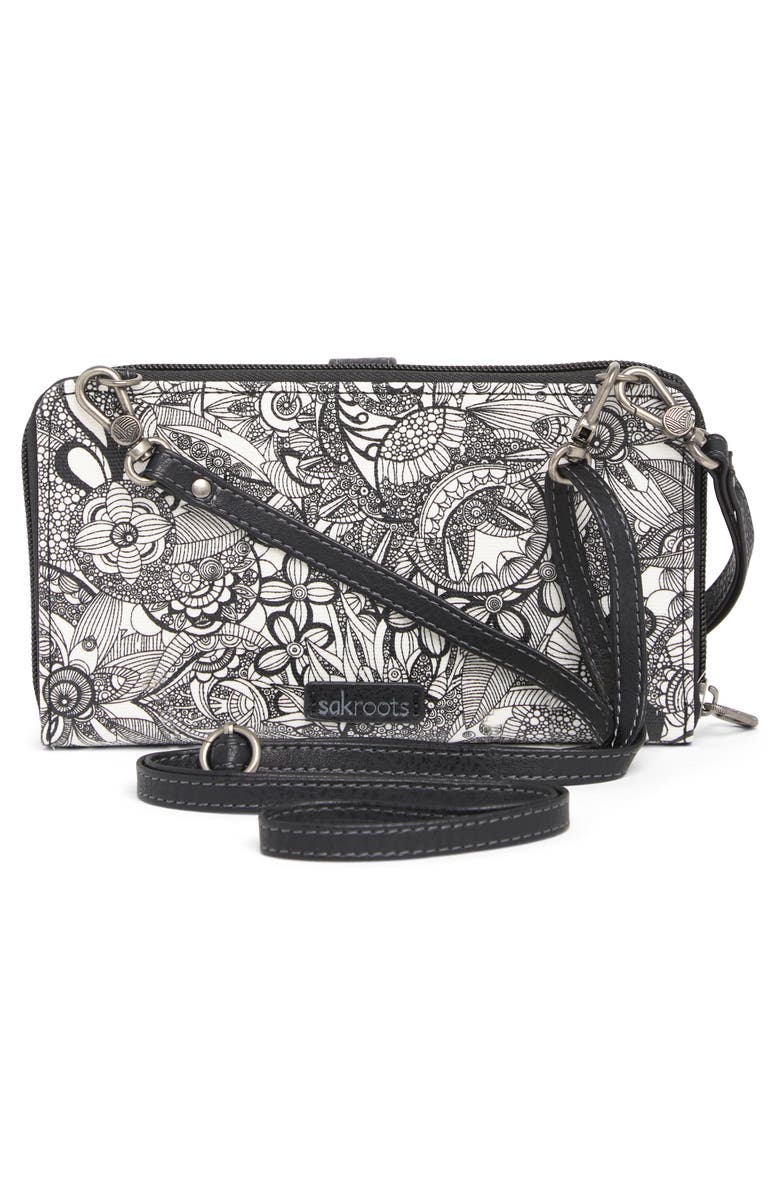 Sakroots Artist Circle Large Smartphone Crossbody Bag, Alternate, color,