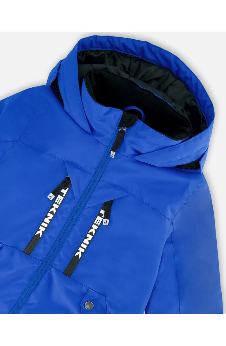 Deux par Deux Big Boy's One Piece Technical Snowsuit Royal Blue, Alternate, color, 