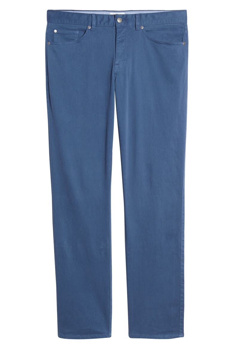 Ultimate 5-Pocket Straight Leg Sateen Pants, Alternate, color, NAVY