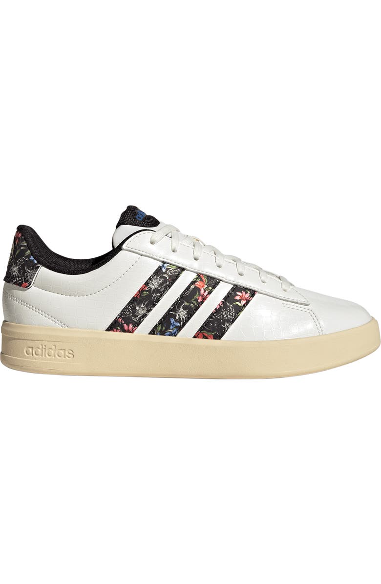 adidas Grand Court 3.0 Sneaker, Alternate, color, Off White/ Black/ Vanilla