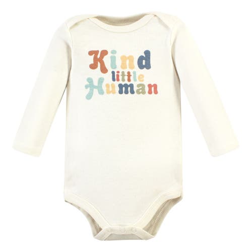 Hudson Baby Essential Long-sleeve Cotton Bodysuit Triple Set