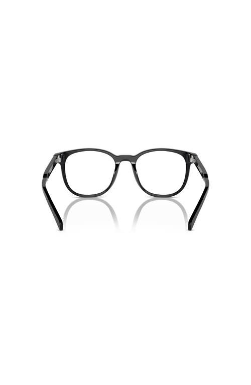 Prada 52mm Phantos Optical Glasses In Black