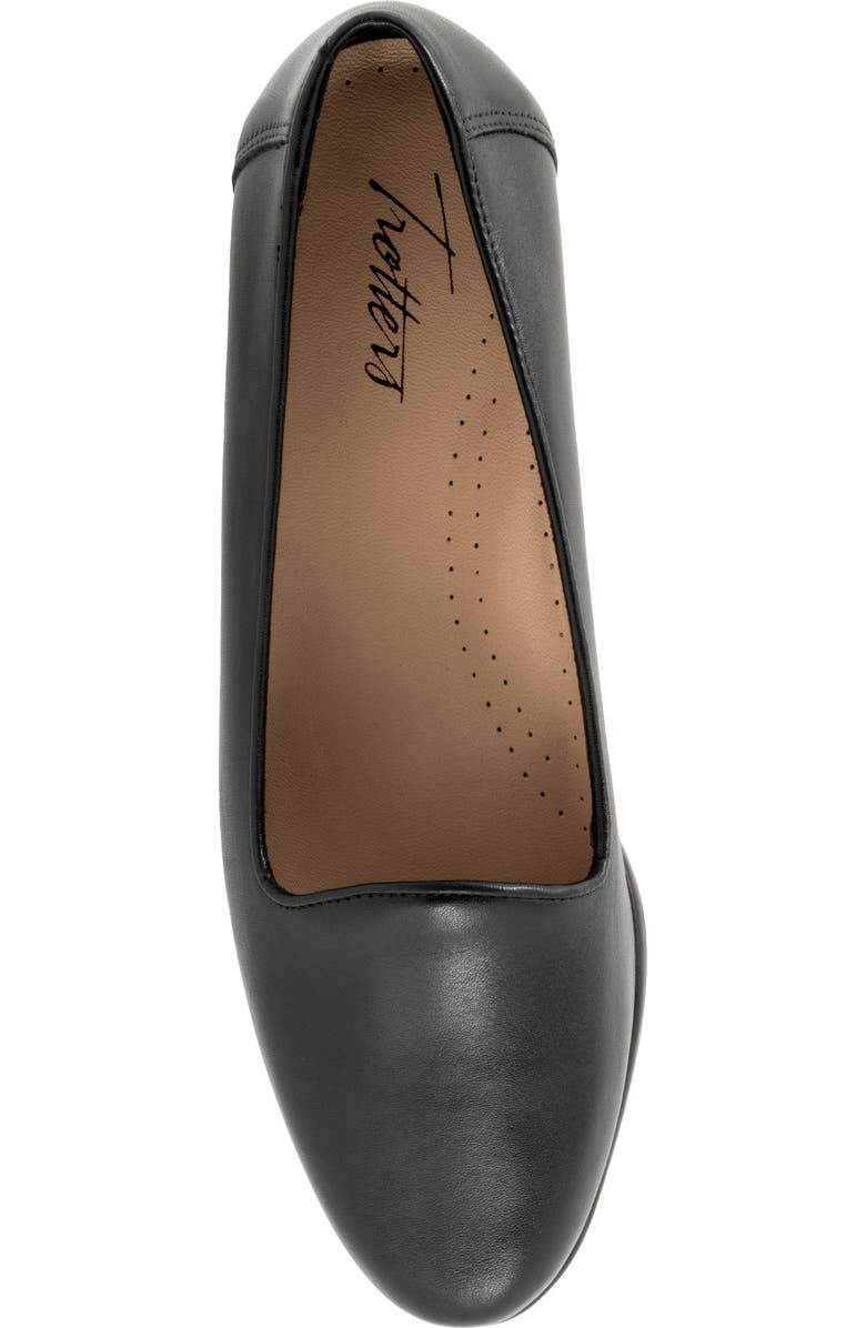 Trotters Liz Lux Flat - Multiple Widths Available, Alternate, color, Black