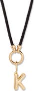 Brook and York Kai Initial Charm Necklace