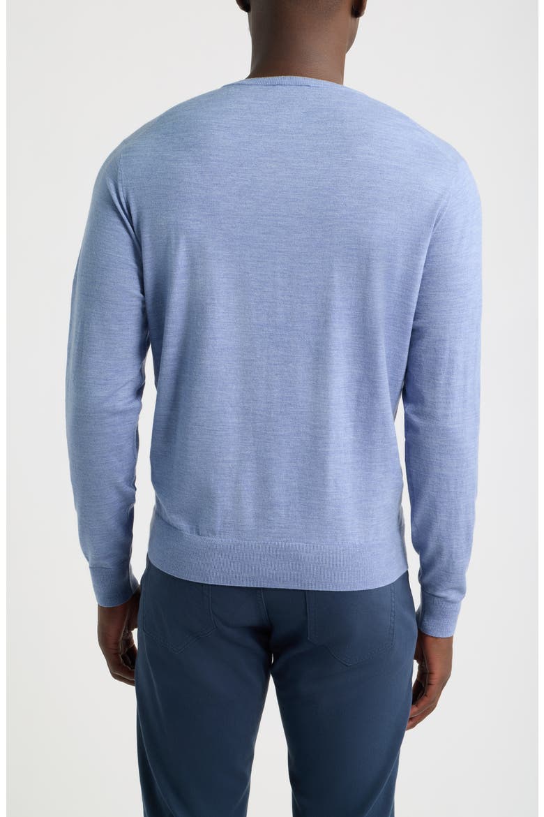 Crown Crafted Excursionist Flex Merino Wool Sweater, Alternate, color, WINDY BLUE