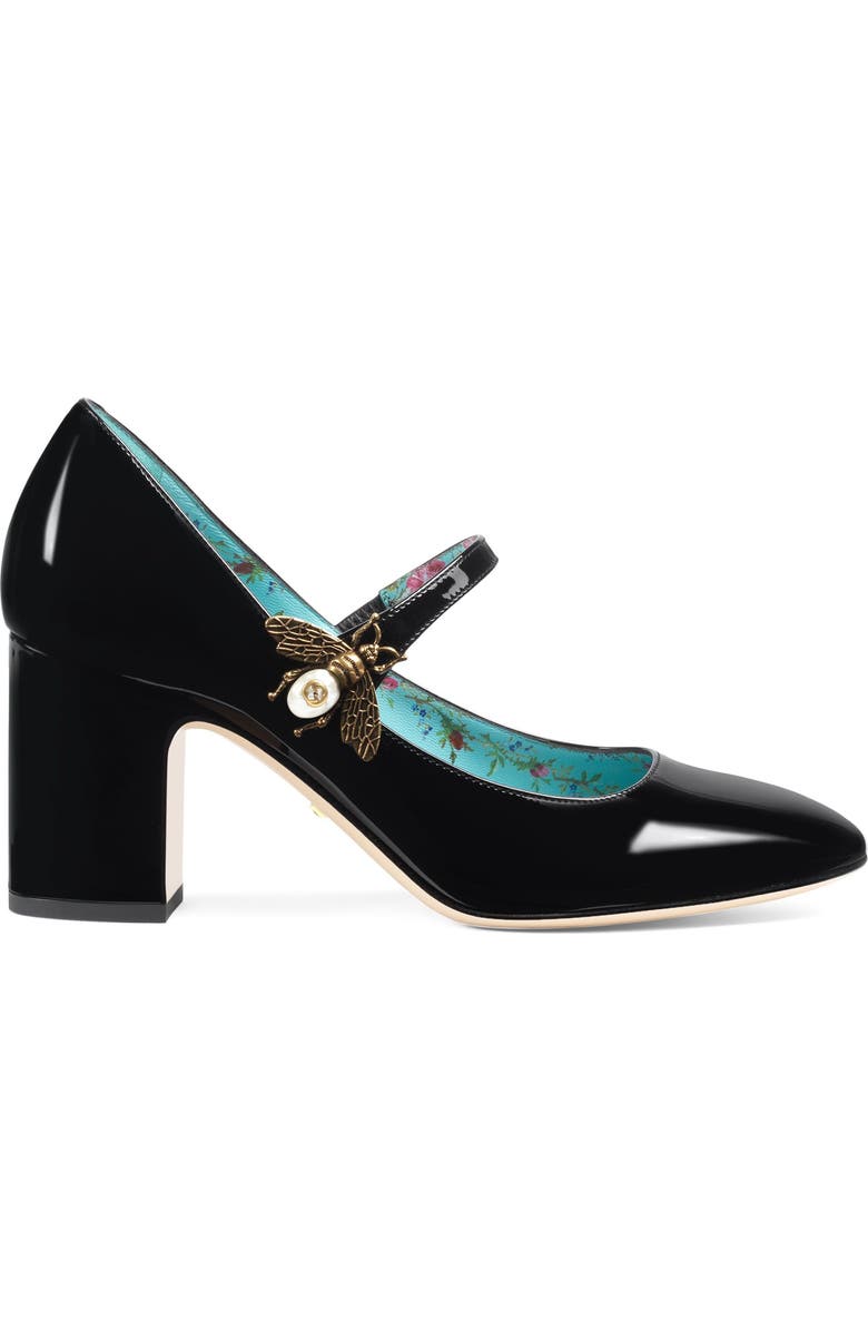 Gucci Lois Bee Mary Jane Pump, Alternate, color,