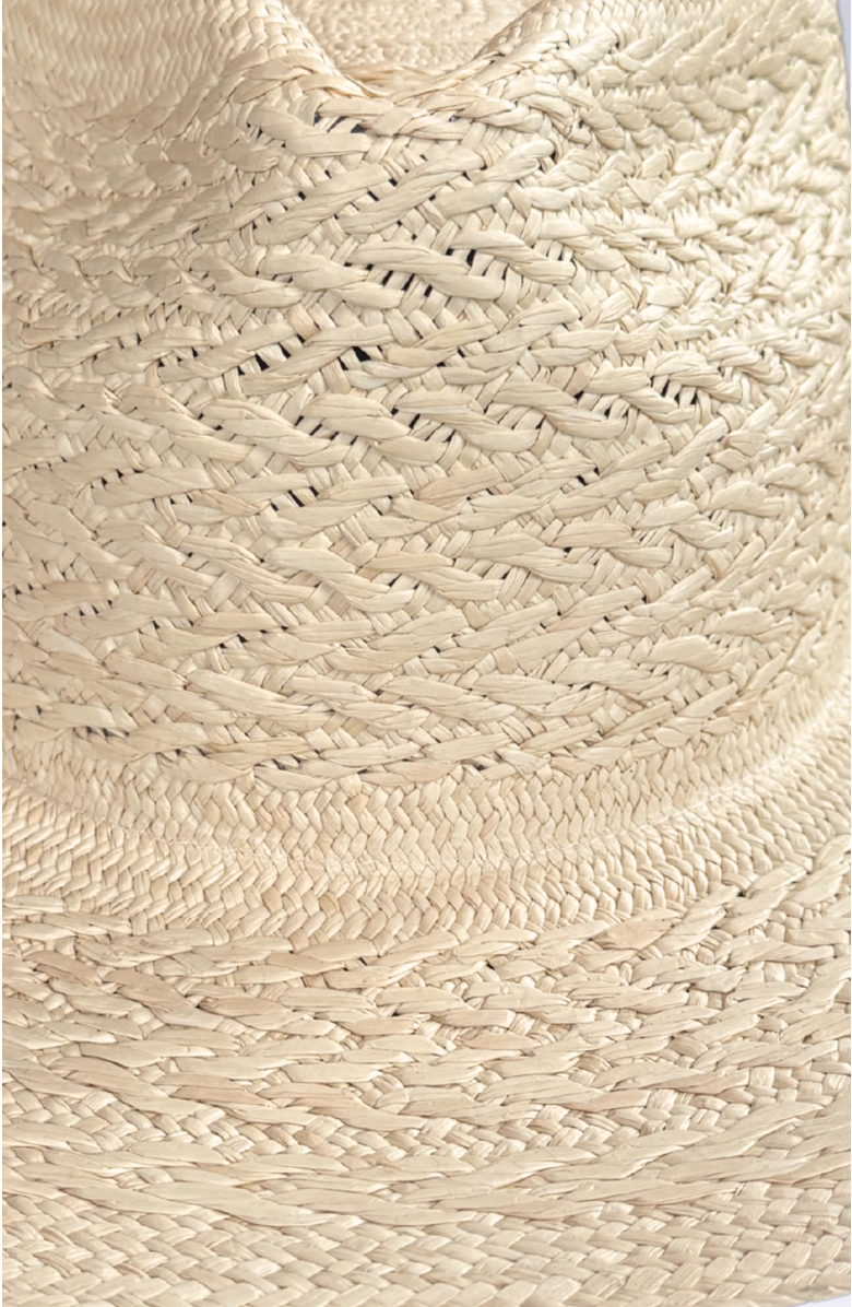 Heads Of State Hat Co. Straw Fedora, Alternate, color, Natural