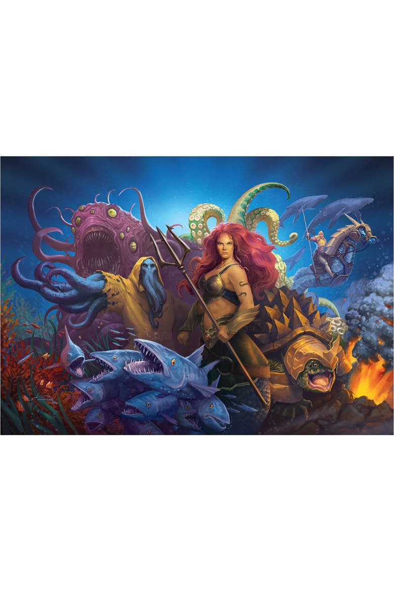 Renegade Games Battle For The Deep - Powered by Axis & Allies, Board Game, Alternate, color, Multicolored