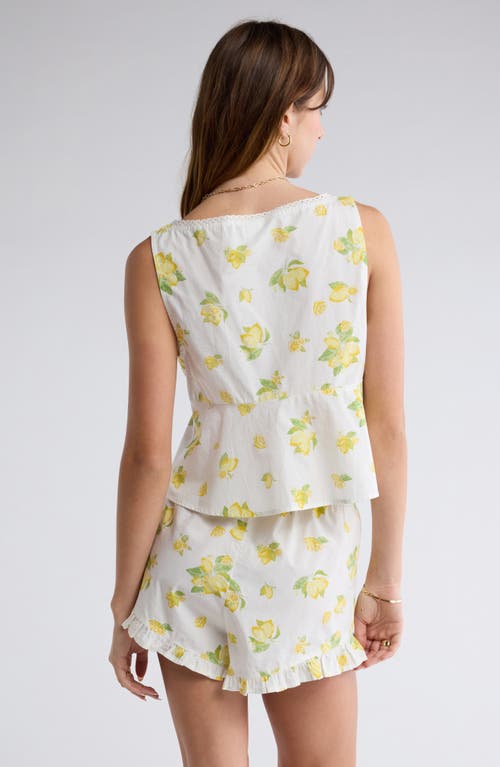Abound Tie Front Cotton Tank Top