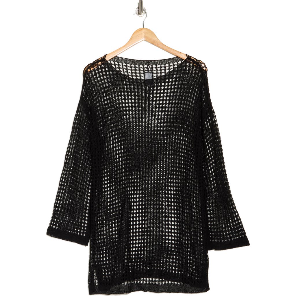 VYB VYB OPEN STITCH COVER-UP TUNIC