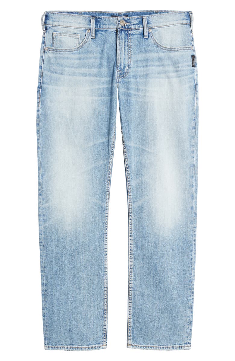 Silver Jeans Co. Allan Straight Leg Jeans, Alternate, color, 